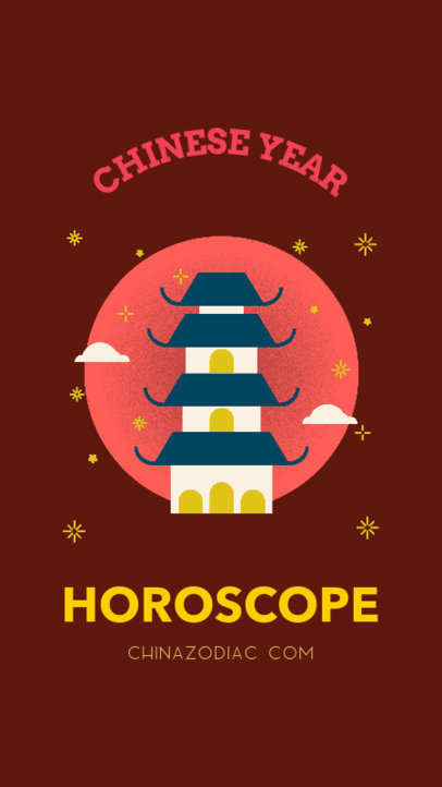 Instagram Story Maker for a Chinese Year Horoscope 1923c