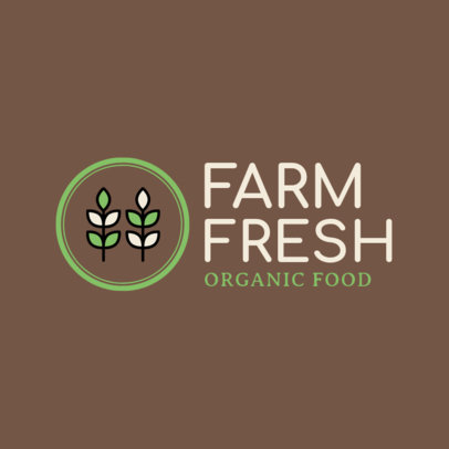 Online Logo Maker for an Organic Food Store