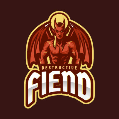 Logo Generator with a Fiend Illustration