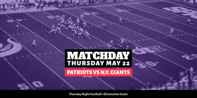 Twitter Post Maker for a Football Match Ad 1933e