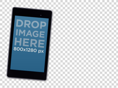 Black Nexus 7 Portrait