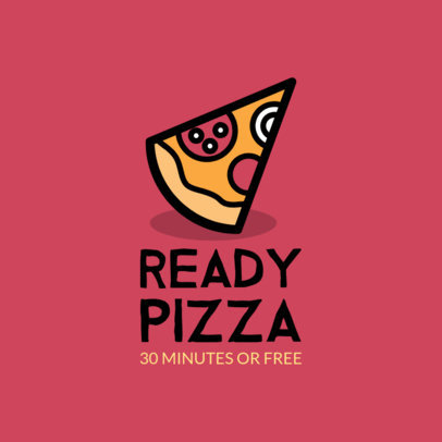 Pizza Place Logo Maker for a Fast Food Restaurant 