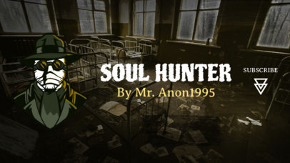 Horror-Themed Twitch Banner Maker for Professional Gameplay Streamers 1965k