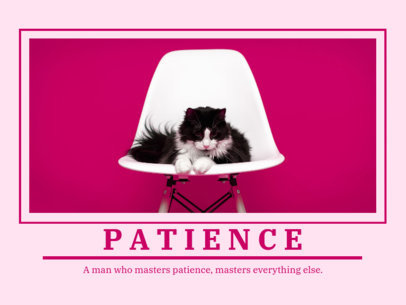 Pet-Enthusiasts Poster Maker with a Moving Phrase 1952c