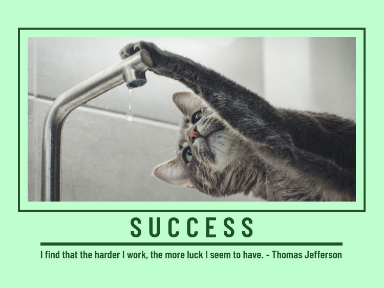 Pet-Themed Poster Generator Featuring a Motivational Quote