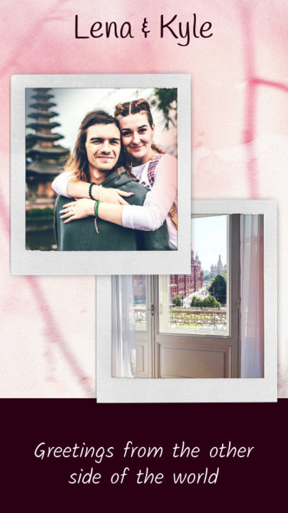 Instagram Story Design Template for a Travel Blog