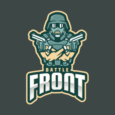 Logo Design Maker Inspired on Rainbow Six Siege for a Battle Game