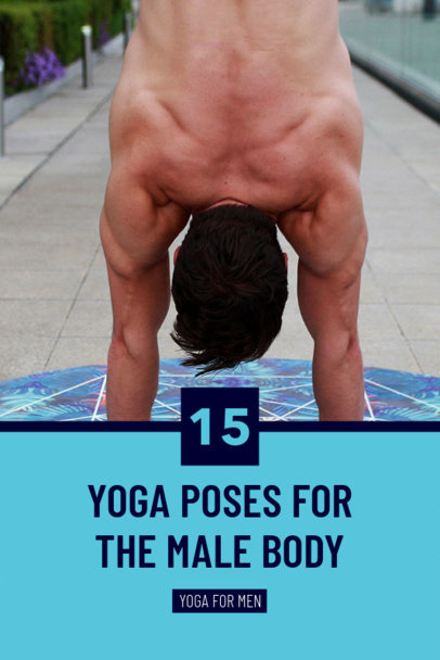 Pinterest Pin Maker for a Yoga for Men Post 626l-1977