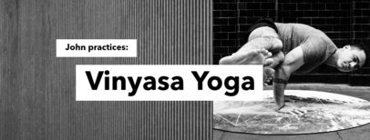 Facebook Cover Template for a Yoga Studio 1976a
