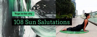 Facebook Cover Template Featuring Yoga Pose Tips 1976c