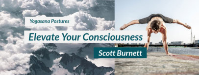 Facebook Cover Generator for a Yoga Instructor 1976d