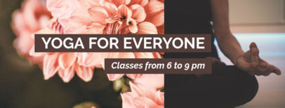 Facebook Cover Maker Featuring Yoga Pictures 1976e