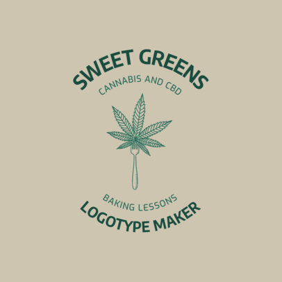 Logo Generator for Sweet Cannabis Desserts