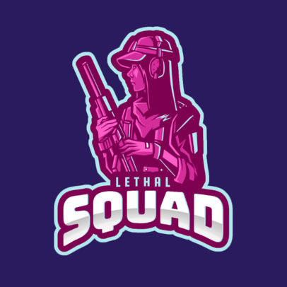 Gaming Logo Generator for a Rainbow Six Siege-Inspired Squad