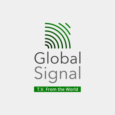 Logo Creator for a News TV Channel