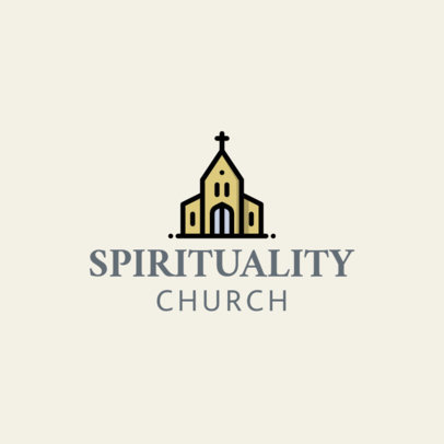 Traditional Logo Maker for a Church