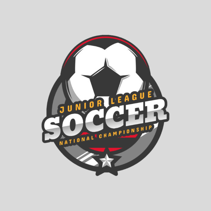 Sports Logo Maker for a Junior Soccer League