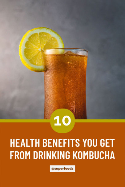 Pinterest Pin Maker for a Kombucha Facts Post 626m