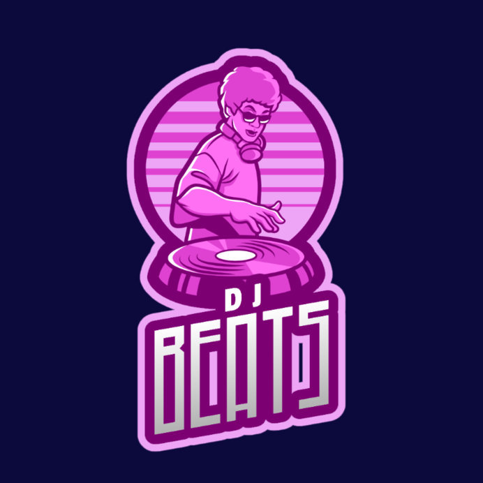 dj logo png 3d maker