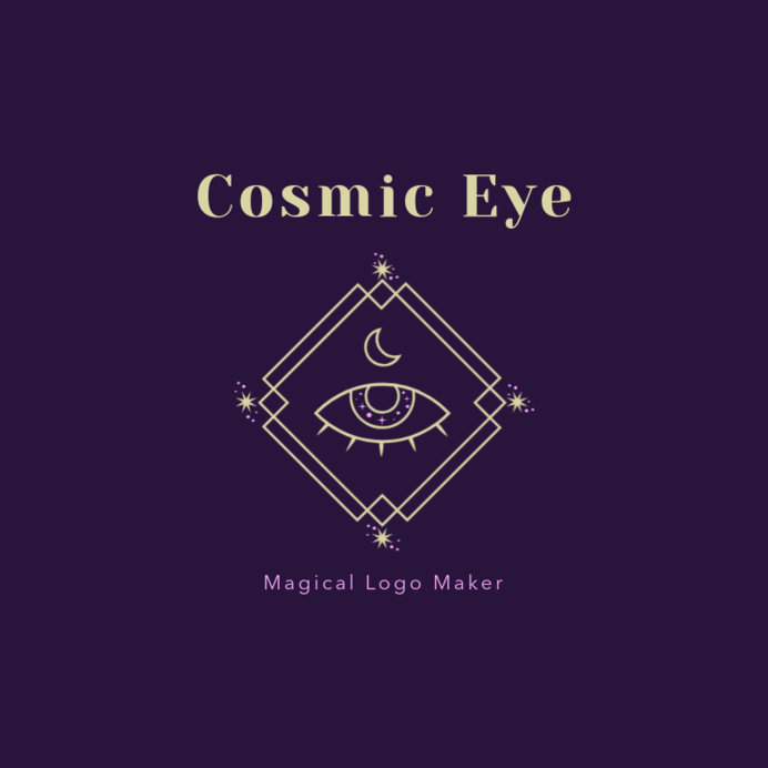 Magical Logo Maker featuring a Cosmic Eye