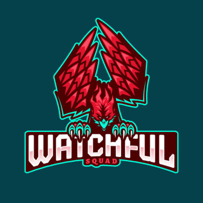 Sports Logo Maker with a Fierce Phoenix Graphic