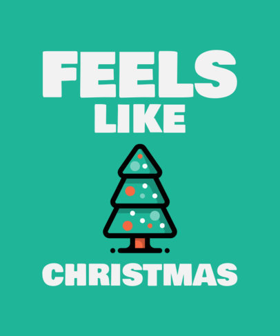 T-Shirt Design Generator Featuring Xmas-Themed Graphics 