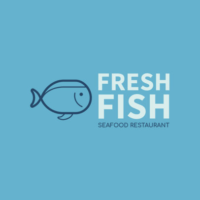 Simple Logo Generator for a Seafood Restaurant 