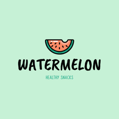 Healthy Snacks Logo Maker 