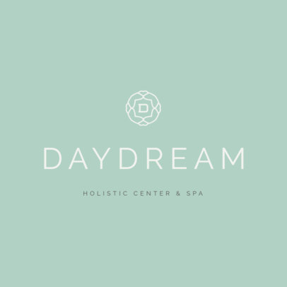 Minimal Logo Generator for Holistic Centers