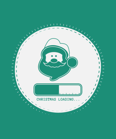 Holiday T-Shirt Design Maker Featuring Christmas-Themed Graphics