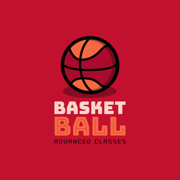 Online Logo Maker for a Basketball School