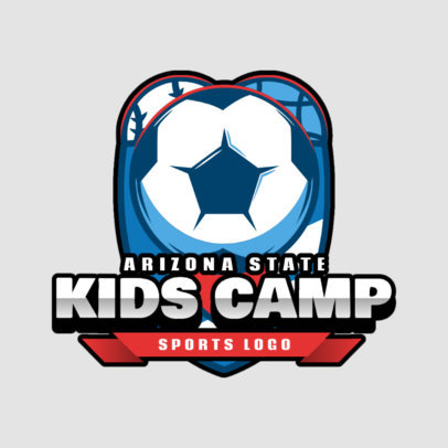 Logo Maker for a Kids Summer Camp
