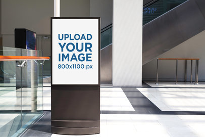 Mockup of a MUPI Placed Inside an Airport