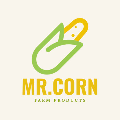 Simple Farm Products Logo Maker