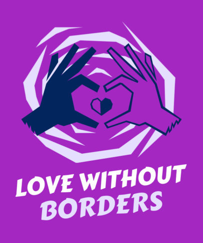 T-Shirt Design Maker with an Equality Message