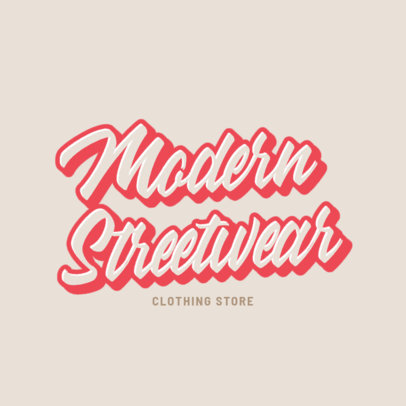 Modern Streetwear Logo Creator in the Style of Another Place 2751b