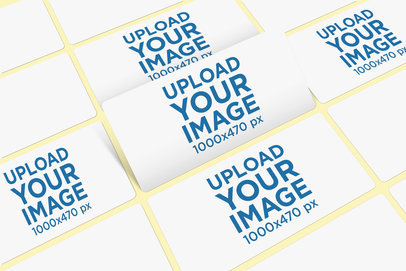 Mockup of Several Gift Vouchers 