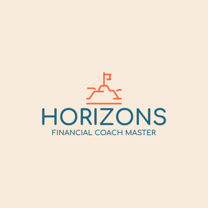 Simple Financial Coaching Logo Maker