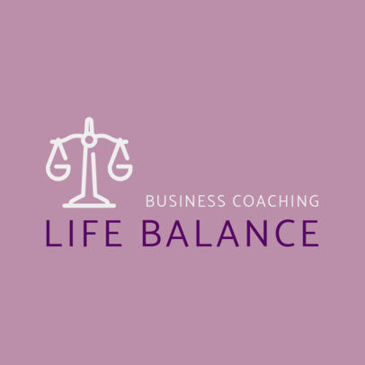 Business Coaching Logo Generator with a Simple Design
