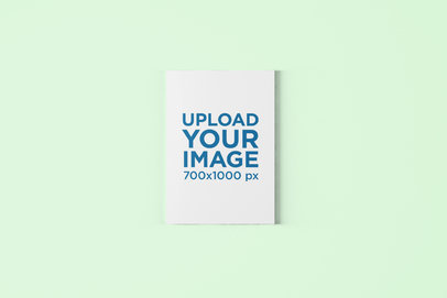 Magazine Mockup Featuring a Customizable Surface 1503-el