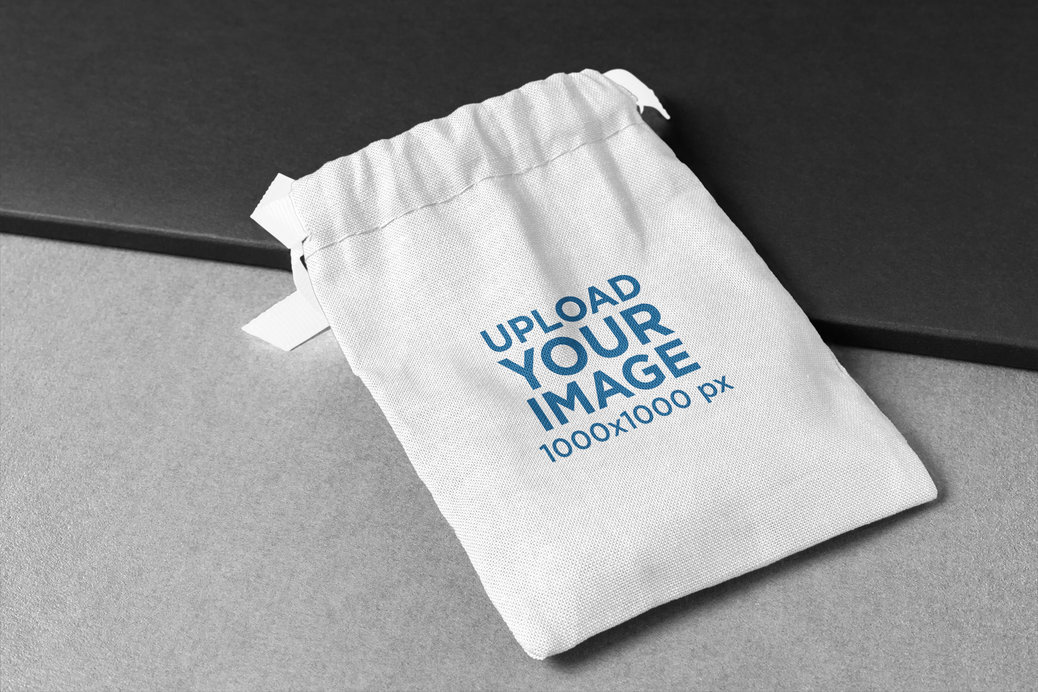  Jewelry Pouch Mockup 