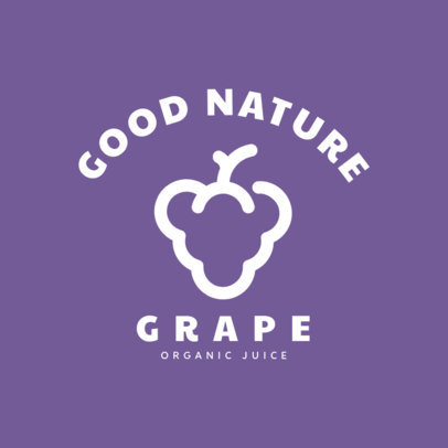 Logo Generator a Juice Place Featuring Fruit Silhouettes