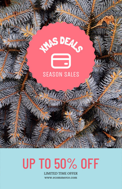 Xmas Flyer Template for a Seasonal Sale