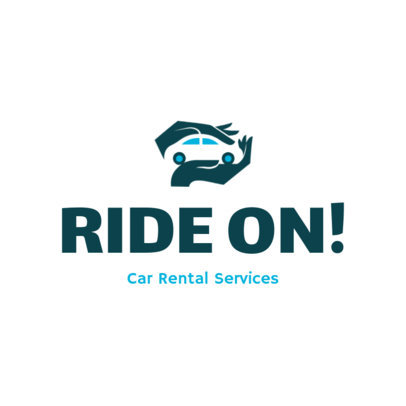Online Logo Creator for a Car Rental Company
