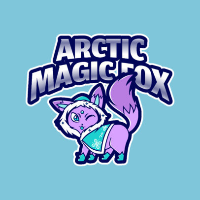 Fantasy Gaming Logo Maker with a Furry Coated Animal Mascot 2766i