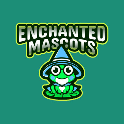 Gaming Logo Creator with a Cute Frog Graphic