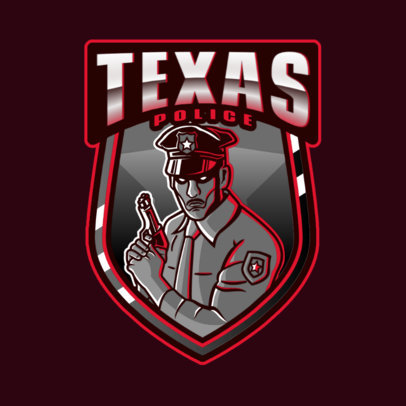 Logo Maker for a Police Force Video Game