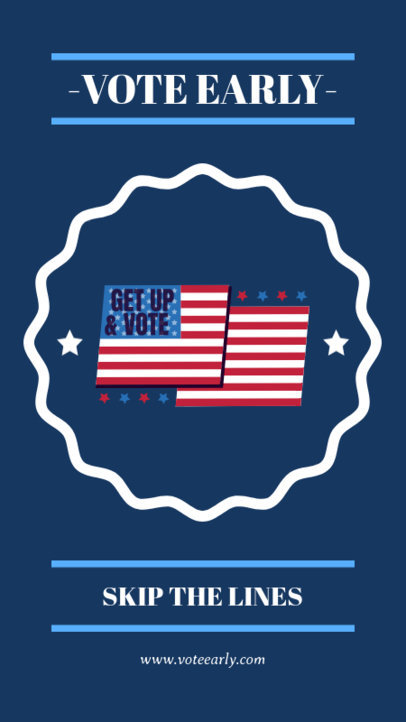 Instagram Story Generator Urging People to Go Vote 2059b