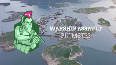 YouTube Banner Maker for PUBG Gamers 2068f