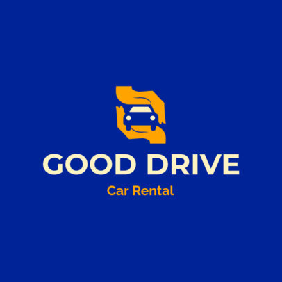 Online Logo Template for a Car Rental Service